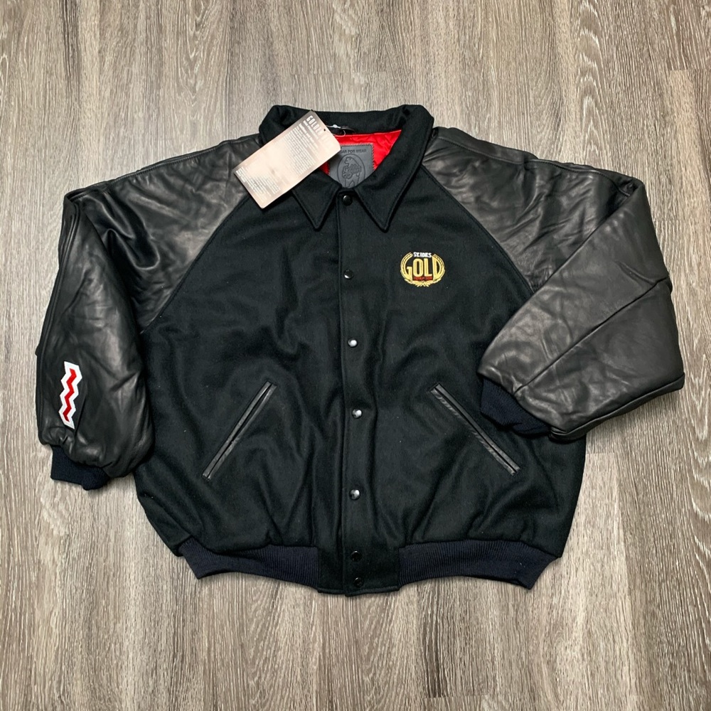 Vintage Tyson Holyfield St Ides Varsity Jacket